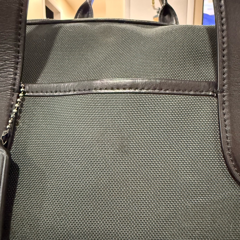 Coach Forest Green and Black Hamilton Briefcase Bag - Picture 15 of 16